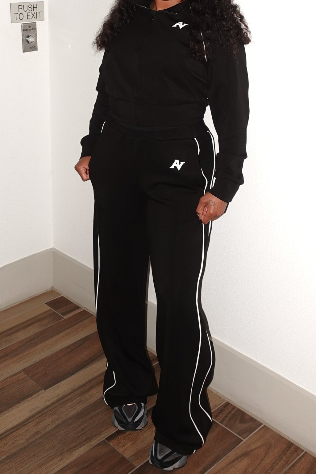 AV Black Tracksuit