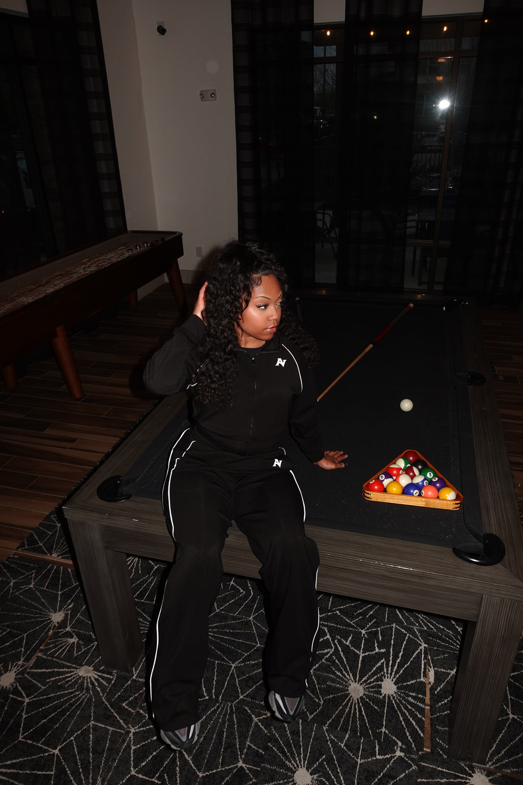 AV Black Tracksuit