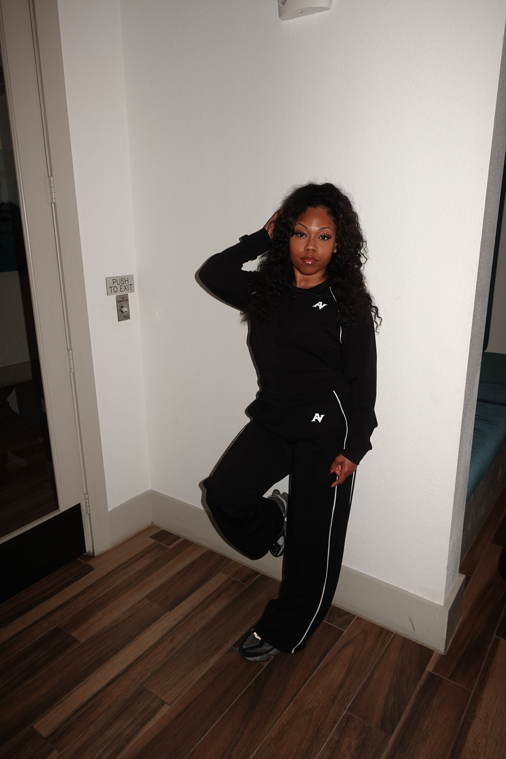 AV Black Tracksuit