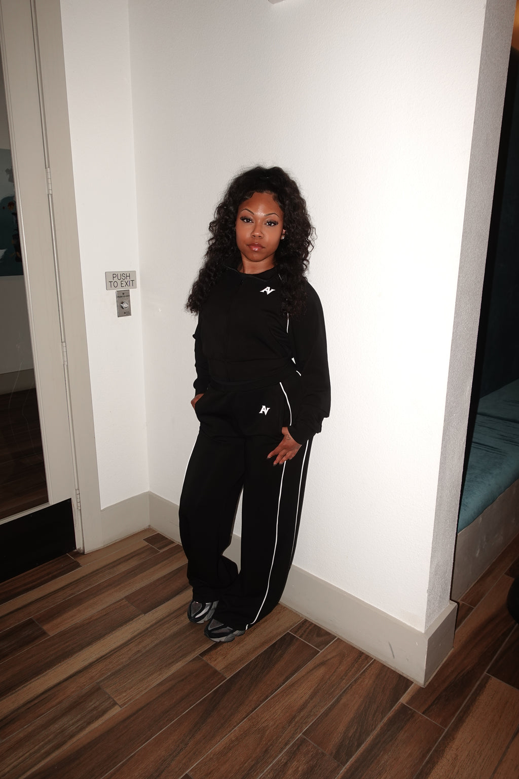 AV Black Tracksuit